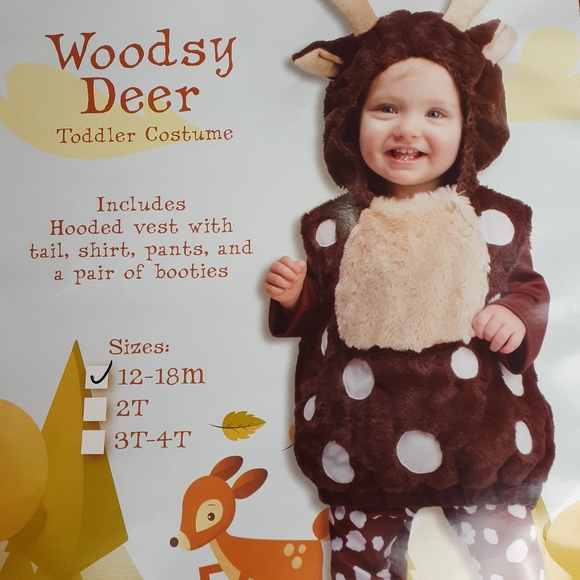 Reindeer Baby/Toddler Costume - Picture 1 of 14